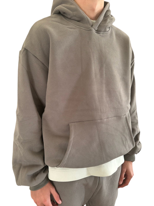 Oversized cosy hoodie- Charcoal